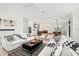 Open concept living room and kitchen with modern design at 171 Mckinley Dr, Sarasota, FL 34236