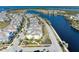 Community overview featuring waterfront homes and landscaping at 311 Compass Point Dr # 201, Bradenton, FL 34209