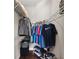 Well-organized closet with wire shelving, hanging rods, and shoe storage at 311 Compass Point Dr # 201, Bradenton, FL 34209