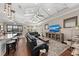 Spacious living room with high ceilings and hardwood floors at 311 Compass Point Dr # 201, Bradenton, FL 34209