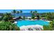 Large, refreshing pool with comfortable lounge chairs at 311 Compass Point Dr # 201, Bradenton, FL 34209