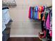 Large walk-in closet with ample shelving and hanging space at 311 Compass Point Dr # 201, Bradenton, FL 34209