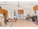 Spacious garage with washer, dryer, and ample storage at 339 Rio De Janeiro Ave, Punta Gorda, FL 33983