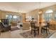 Spacious living area with ample natural light and golf course views at 3416 W Chelmsford Ct # 2, Sarasota, FL 34235