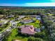 High-angle view of home and surrounding landscape at 348 165Th Ne Ct, Bradenton, FL 34212