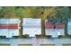Aerial view showing home's location and neighborhood context at 3522 Silver Pine Ct # 90, Sarasota, FL 34231