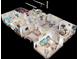 3D floor plan showcasing a spacious layout with multiple rooms and garage at 3522 Silver Pine Ct # 90, Sarasota, FL 34231