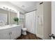 Bathroom with double vanity, toilet and shower at 4001 Beneva Rd # 304, Sarasota, FL 34233