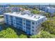 Aerial view of the building, showcasing its exterior and surroundings at 4110 Ironwood Cir # 301, Bradenton, FL 34209