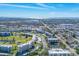 Wide aerial view of the community and surrounding area at 4110 Ironwood Cir # 301, Bradenton, FL 34209