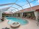 Resort-style pool with spa and ample deck space at 4472 Via Del Villetti Dr, Venice, FL 34293