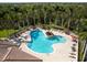 Relaxing resort-style pool with hot tub at 4472 Via Del Villetti Dr, Venice, FL 34293