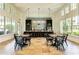 Bright and airy community room with multiple tables and chairs at 4514 Big Woods Way, Parrish, FL 34219