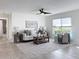 Cozy living room with a sofa, armchair, and coffee table at 5011 Mangrove Point Rd, Bradenton, FL 34210