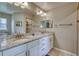 Double vanity bathroom with granite countertop at 5371 Fleming St, Port Charlotte, FL 33981