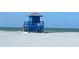 Lifeguard stand on a tranquil beach at 5402 Shadow Lawn Dr, Sarasota, FL 34242