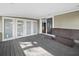 Deck with access to kitchen and private backyard at 5645 Churchill Downs Rd, Sarasota, FL 34241