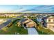 Aerial view of a single-Gathering home in a residential neighborhood at 6138 162Nd E Ave, Parrish, FL 34219