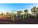 Community playground with swings and play structures for children at 6138 162Nd E Ave, Parrish, FL 34219