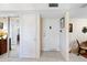 Apartment entryway with closet and interior door at 618 Bird Bay S Dr # 201, Venice, FL 34285