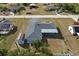 Aerial view of house and surrounding area at 625 Ennis Nw Ter, Port Charlotte, FL 33952