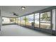 Large screened porch overlooking backyard at 625 Ennis Nw Ter, Port Charlotte, FL 33952