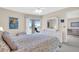 Bedroom with patio access and view at 6505 Stone River Rd # 202, Bradenton, FL 34203