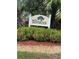 The Terraces community entrance sign at 6505 Stone River Rd # 202, Bradenton, FL 34203