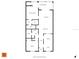Two-bedroom condo floorplan with screened balcony at 6505 Stone River Rd # 202, Bradenton, FL 34203