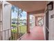 Condo hallway with access to unit 202 at 6505 Stone River Rd # 202, Bradenton, FL 34203