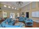Spacious clubhouse interior with comfortable seating at 770 Egret Walk Ln, Venice, FL 34292