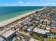 Aerial view showing home's location near the beach at 106 9Th S St, Bradenton Beach, FL 34217