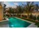 Relaxing pool area with a swim-up bar and lush landscaping at 106 9Th S St, Bradenton Beach, FL 34217