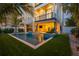 Inviting pool and patio with covered sitting area, perfect for relaxation at 106 9Th S St, Bradenton Beach, FL 34217