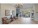 Elegant lobby with comfortable seating at 1109 Edgewater Cir # 1109, Bradenton, FL 34209