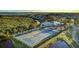 Well-maintained tennis courts near clubhouse at 1109 Edgewater Cir # 1109, Bradenton, FL 34209
