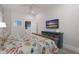 Coastal-themed bedroom with ocean decor at 112 Mangrove Ave, Anna Maria, FL 34216