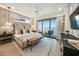Serene main bedroom with water views and luxurious furnishings at 116 8Th Street S, Bradenton Beach, FL 34217