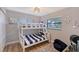 Cozy bunk bed room with a nautical theme at 128 Sinclair Se St, Port Charlotte, FL 33952