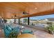 Relaxing screened porch overlooking the water at 128 Sinclair Se St, Port Charlotte, FL 33952