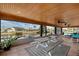 Large screened porch with water views and seating at 128 Sinclair Se St, Port Charlotte, FL 33952