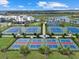 Expansive pickleball and tennis courts at 16203 Tradewind Ter, Lakewood Ranch, FL 34211