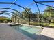 Enclosed pool and spa area with ample space for lounging at 16203 Tradewind Ter, Lakewood Ranch, FL 34211