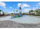 Community spray park with colorful play features at 16203 Tradewind Ter, Lakewood Ranch, FL 34211