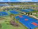 Well-maintained tennis and basketball courts at 16203 Tradewind Ter, Lakewood Ranch, FL 34211