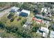 Aerial view of residential lot near other houses and buildings at 1744 10Th St, Sarasota, FL 34236