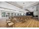 Large community room with ample seating for events at 17530 Northwood Pl, Bradenton, FL 34202