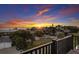 Spectacular sunset over the ocean, seen from a balcony at 3015 Avenue E, Holmes Beach, FL 34217