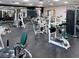 Spacious gym featuring modern weight machines and equipment for a comprehensive fitness experience at 3102 Windrush Bourne # 4, Sarasota, FL 34235