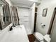 Clean bathroom with a shower and updated vanity at 3333 26Th E Ave # 1116, Bradenton, FL 34208